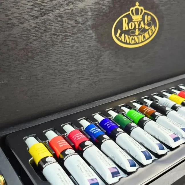 Royal Langnickel Mixed Media sada – Black Series – 100 ks